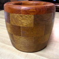 Kwila (segmented turning)