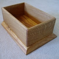 Quartersawn White Oak box Quartersawn White Oak box