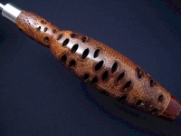 Banksia pod turned handle (with Cocobolo end cap)