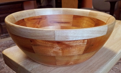 Buckthorn and hard maple (turned)