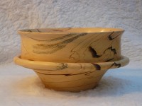 European Hornbeam: spalted (turned)