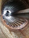 line bore 27 shaft after 33 years running on lignum vitae..jpg
